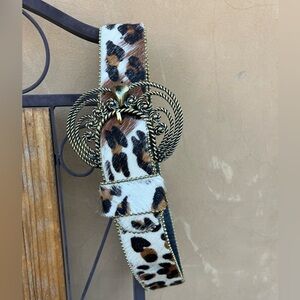 Vintage Nina Arjani Western Boho Belt size M